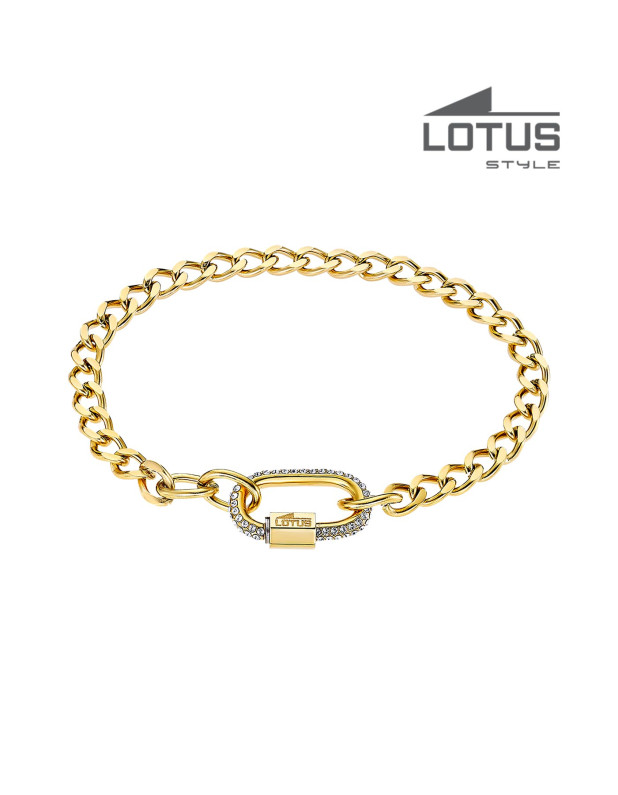 LOTUS STYLE WOMEN'S STAINLESS STEEL BRACELET